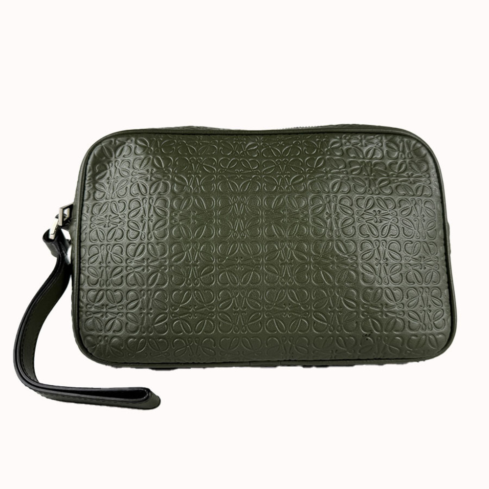 Loewe Anagram Leather Men's Second Bag (z10946)